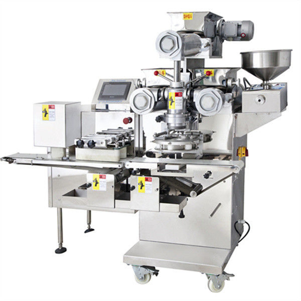 High Capacity Three Core Encrusting and Pancake Forming Machine for Dumpling Production