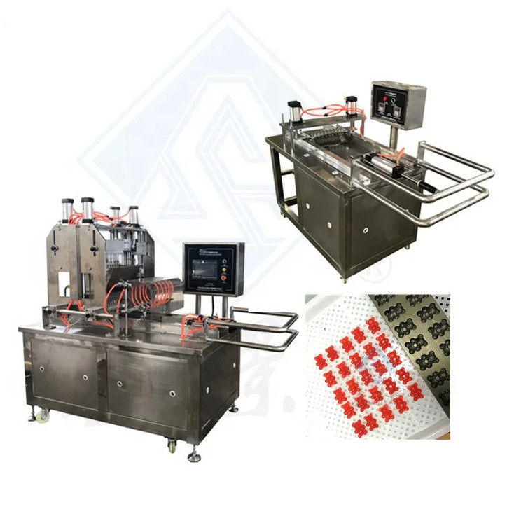 50kg/h Automatic Hard Lollipop Soft Candy Machine for Professional Candy Production