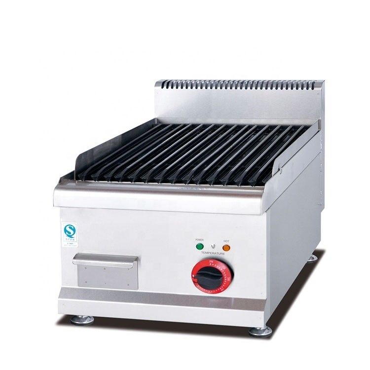 Stainless Steel Electric Lava Rock Grill for Tabletop Barbecue Grilling 400*650*480MM