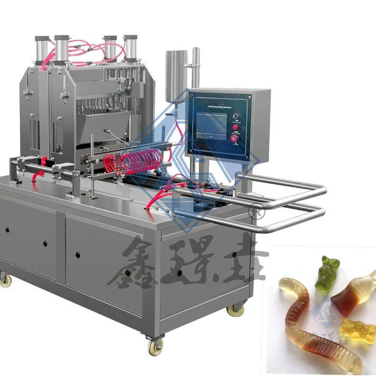 50kg/h Capacity Automatic Hard Soft Candy Making Machine for Gummy Bear Production