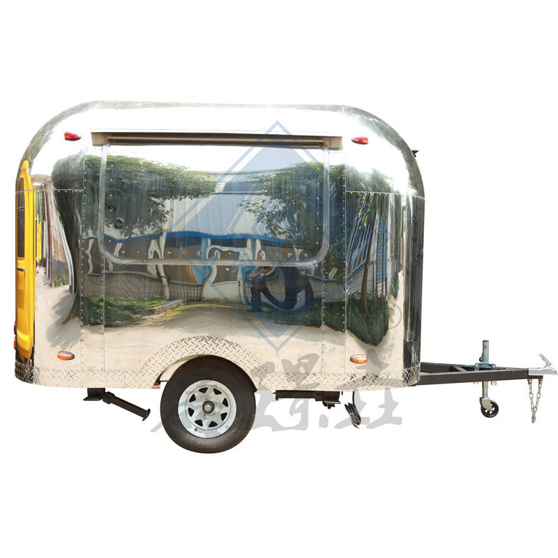 MAKING FOOD Machinery Function 1000 KG Mobile Food Truck with Design and Stainless Steel