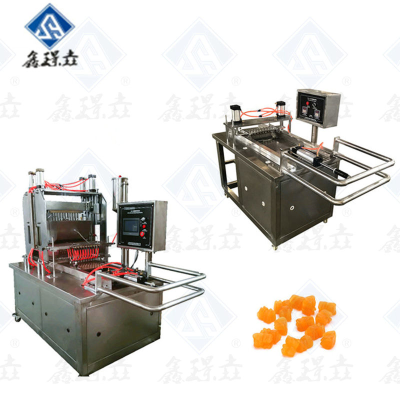 Full Automatic Hard Flat And Ball Lollipop Candy Machine for Jelly Soft Candy Making