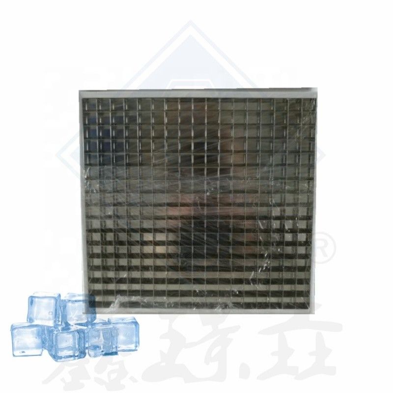 Industrial Ice Cube Maker Machine Producing 100kg of Cubes with 80KG Ice Storage Capacity