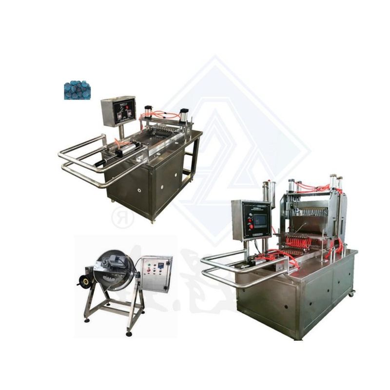 Food Beverage Shops Bear Worms Gummy Candy Depositing Machine with High Productivity