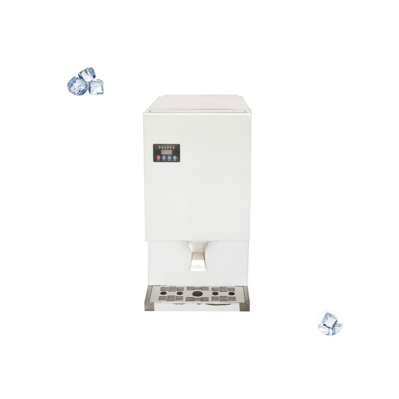 Commercial 40kg Cube Ice Maker with 200KG Ice Storage Capacity and Easy Operation