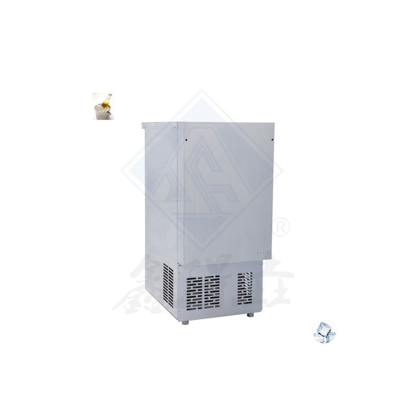 200KG Ice Storage Capacity Small Air Cooling Cube Ice Making Machine for Your Business
