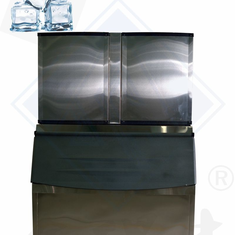 Industrial Ice Cube Machine Maker 60kg Stand Power Supply 380V/220V 4.5KW Input Power