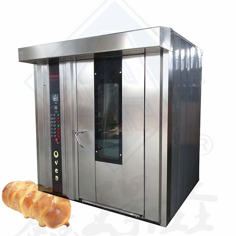 Combined Gas and Electricity Rotary Oven for Baking 32 Trays in Advanced Bakery Equipment