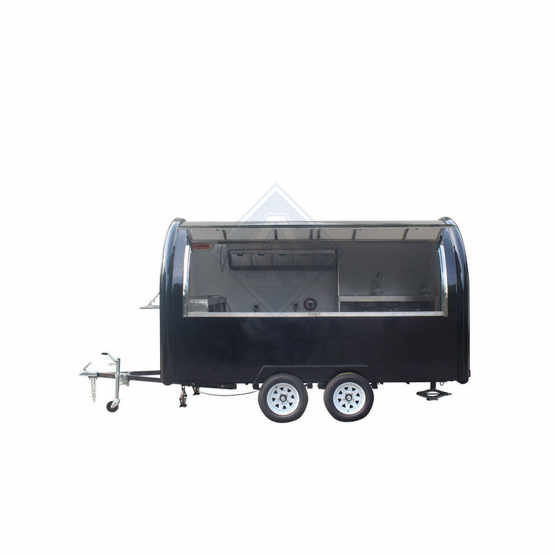 Street Snack Pancake Mobile Food Truck with 220V Voltage and 1000kg Load Capacity