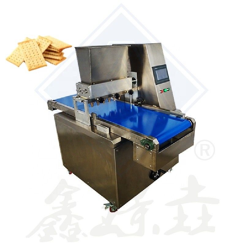Small Automatic Commercial Biscuit Machine Silver Design for Cookies Production Plant