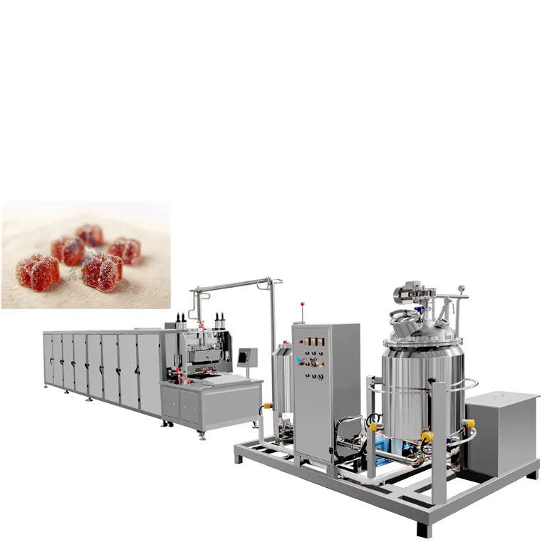 Automatic Candy Lollipop Machine Line for 150kg/h Bear Production in Food Industry