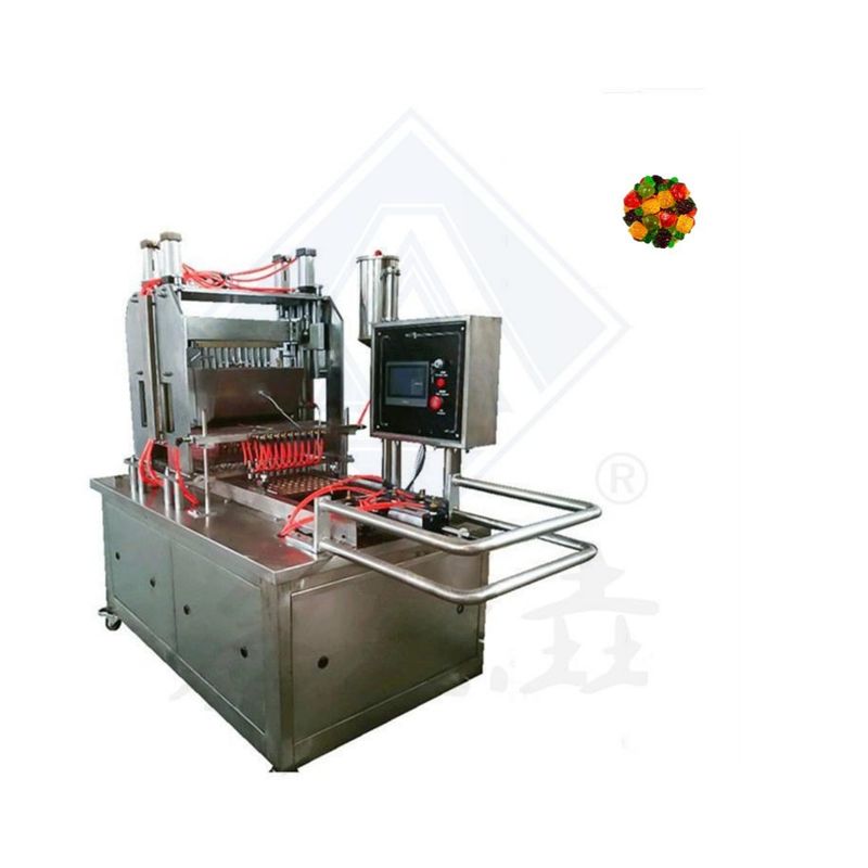 High Productivity Semi Automatic Assorted Jelly Gummy Candy Depositing Machine
