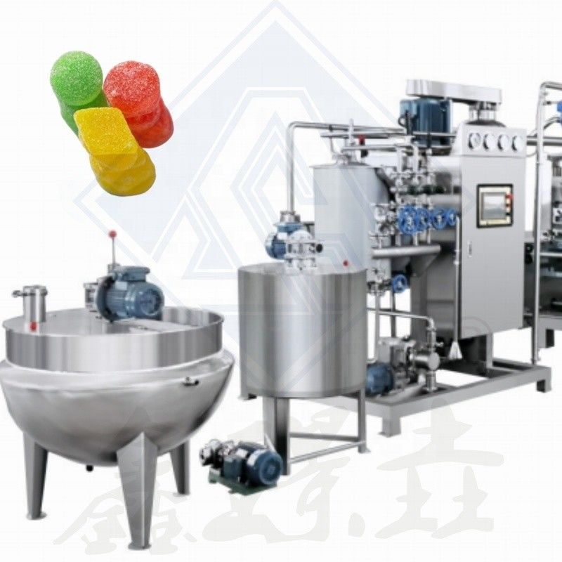 Industrial 150kg/h Lollipop Bear Toffee Candy Making Production Line Automatic Machine
