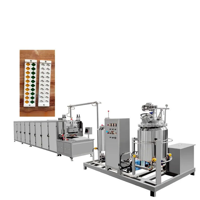 150kg/h Bear Candy Making Production Line Lollipop High Production Automatic Machine