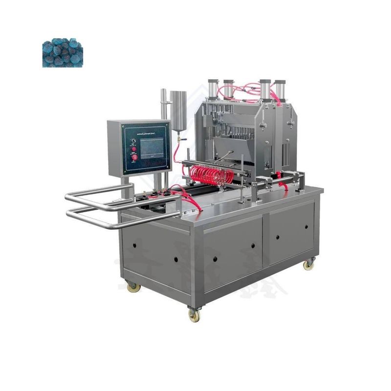 Raw Material Pectin Assorted Gummies Depositing Machine for Retail Market Candy Making