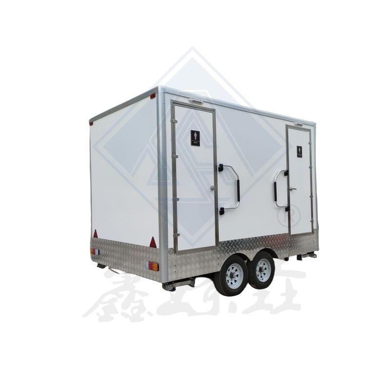 Outdoor Customized Color Portable Mobile Toilet Trailer for Public Convenience