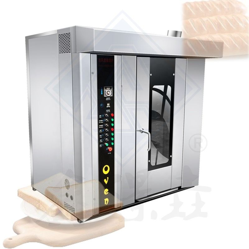 Bread Bakery Machine High Production Electric Rotary Oven for Baking Cake Pizza Cookies