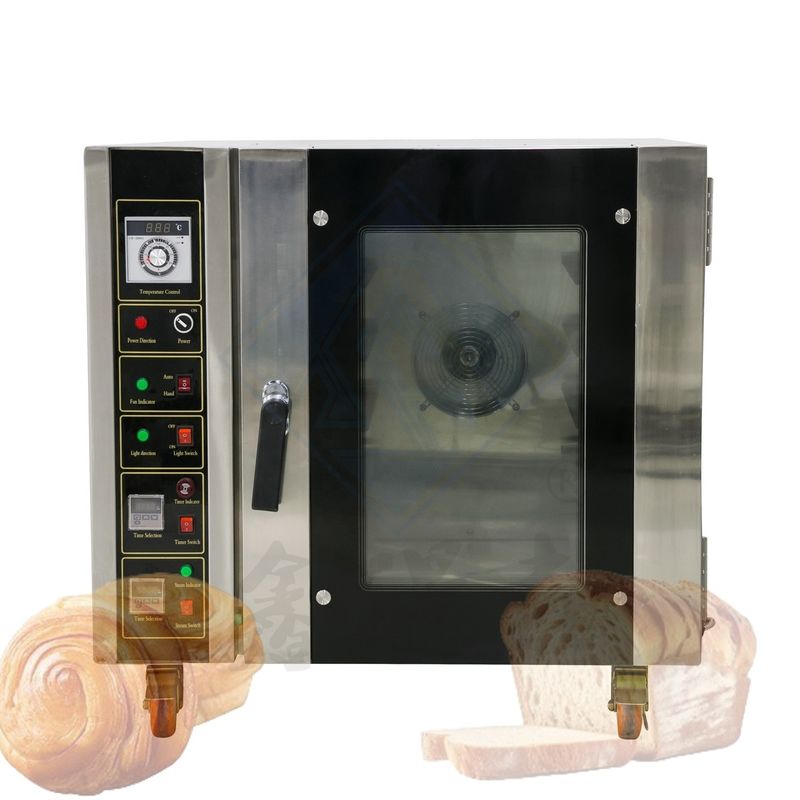 220V-50HZ High Production Convection Oven for Bakery Hot Air Gas Convection Bread Oven