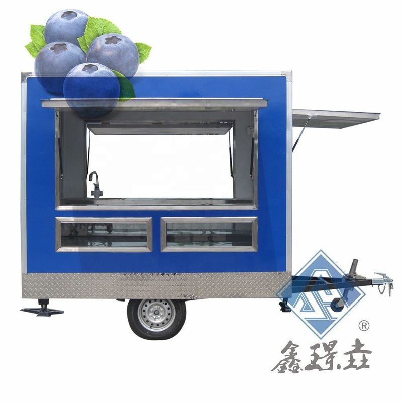 Easy Moving Electric Food Truck Tricycle for Street Sales Luxury Style and Electric