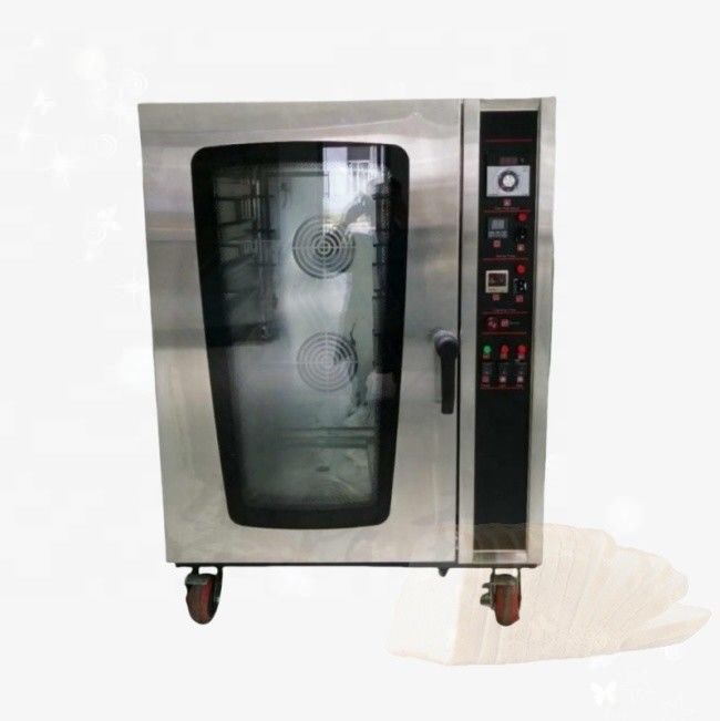 High Productivity 8 Trays Gas Heating Convection Bakery Oven for Bread Production