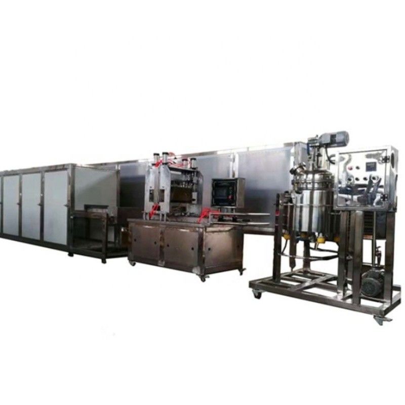 220V Fruit Candy Making Machine for Jelly Hard Candies 3500*900*1620mm Production Line