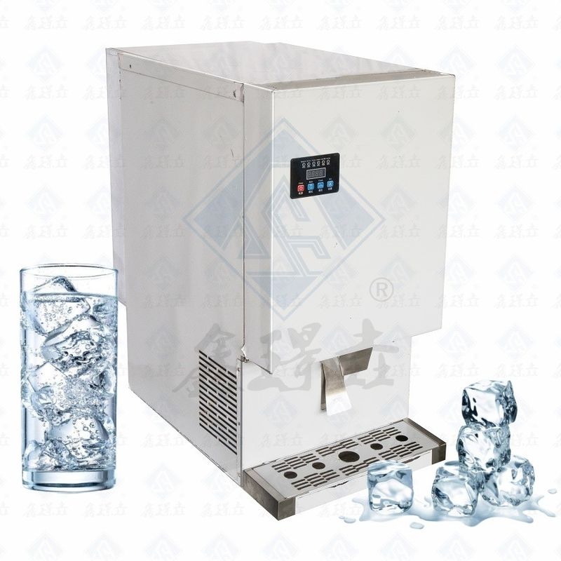 Produce 22*22*22mm Cube Ice with Our Commercial Ice Maker Machine 430x520x800 Size