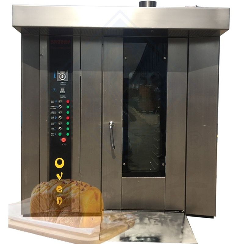 Bakery Machines Electric Pizza Oven in Rotating Oven with 1530mm*1750mm*1950mm Size