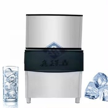 Ice Cube Making Machine for Food Shop 22*22*22mm Ice Size and Automatic Function