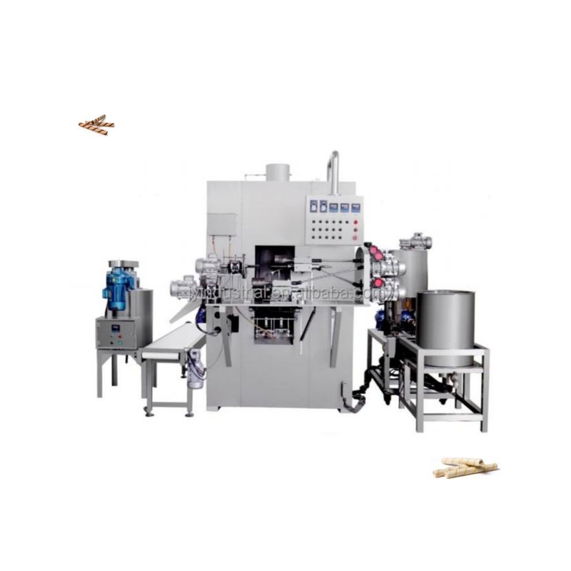 High Productivity Chocolate Butter Wafer Roll Making Machine Your Business Advantage