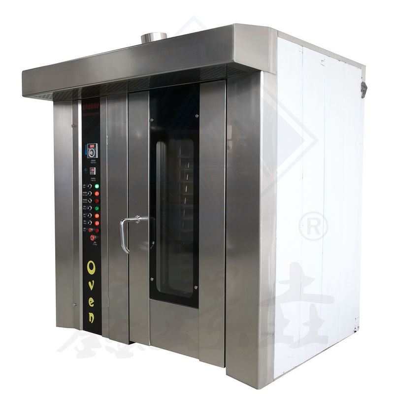 32 Trays Electric Gas Cupcake Toast Baking Oven Rotary Oven for Bread Bakery Machine